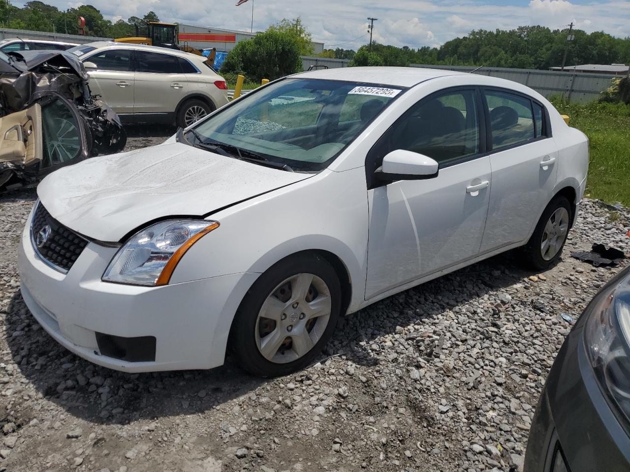 2007 Nissan Sentra 2.0 за продажба в Montgomery, AL - Front End