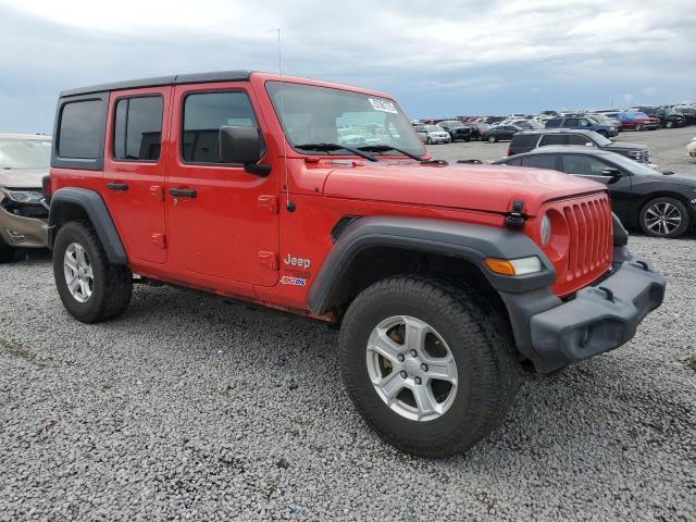  JEEP WRANGLER 2018 Червоний
