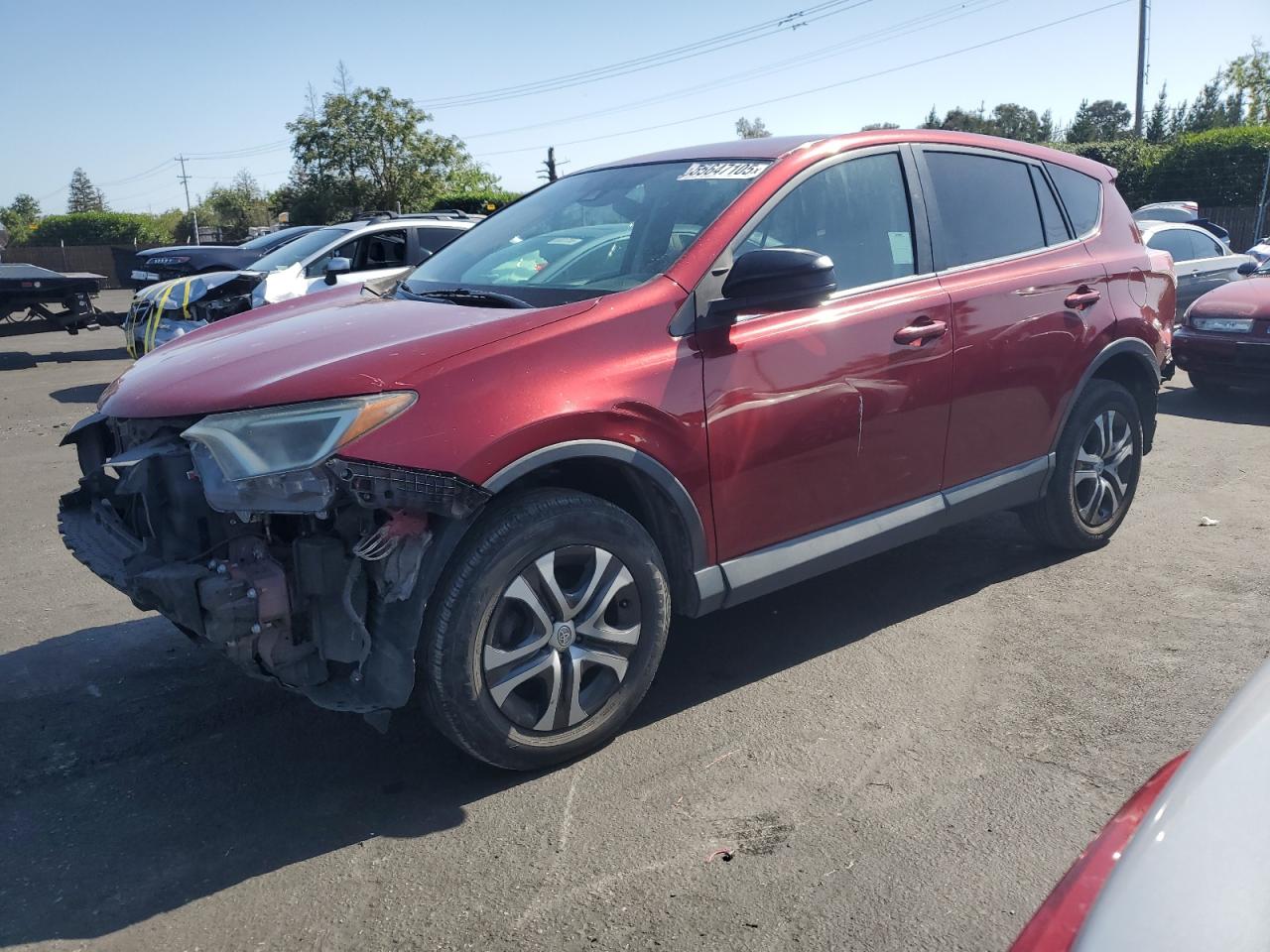 2018 Toyota Rav4 Le na sprzedaż w San Martin, CA - All Over