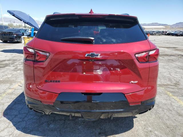  CHEVROLET BLAZER 2019 Czerwony