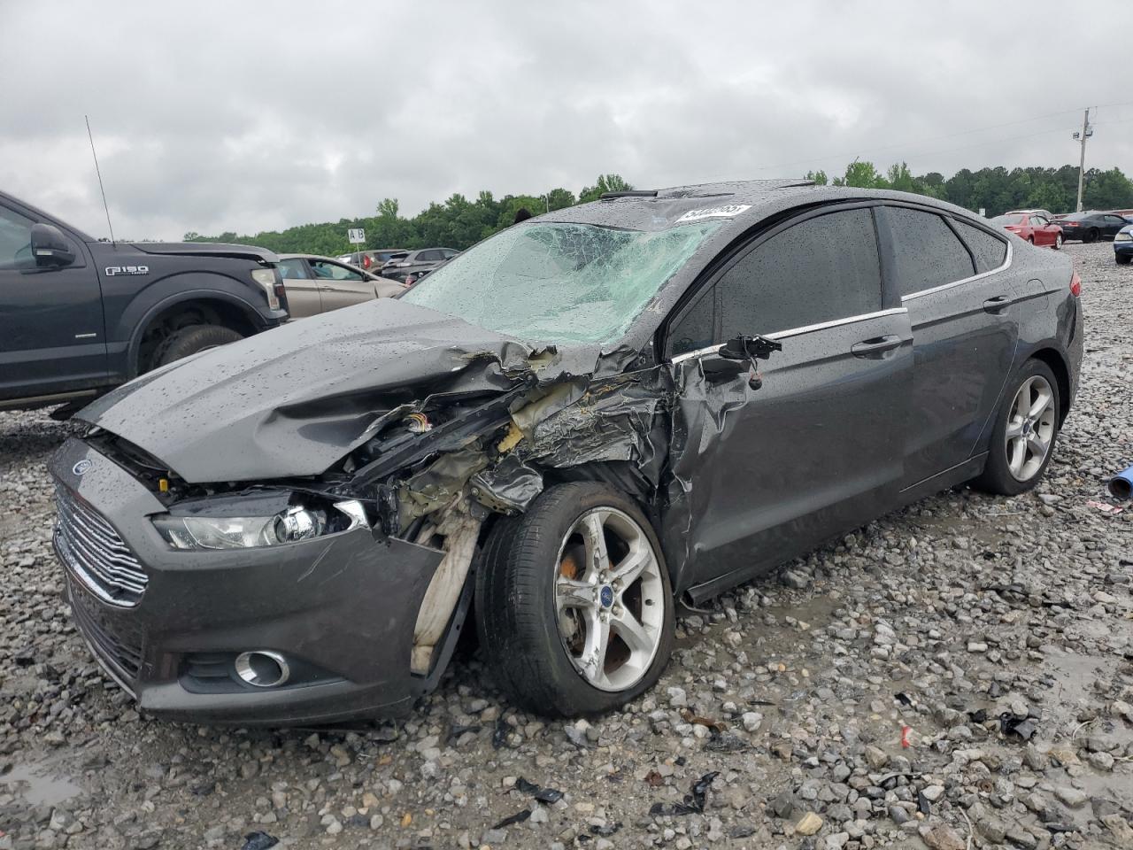 2016 Ford Fusion Se zu verkaufen in Montgomery, AL - Side