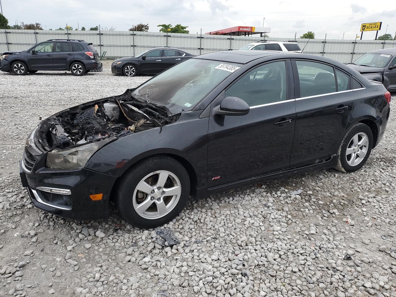 2016 Chevrolet Cruze Limited Lt na sprzedaż w Cahokia Heights, IL - Burn - Engine