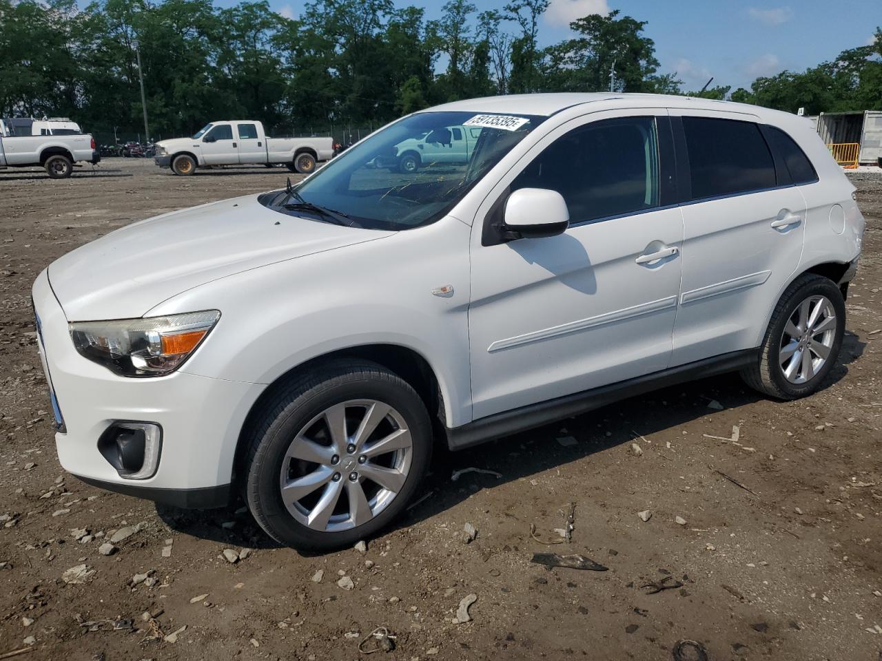 2015 Mitsubishi Outlander Sport Se на продаже в Baltimore, MD - Rear End