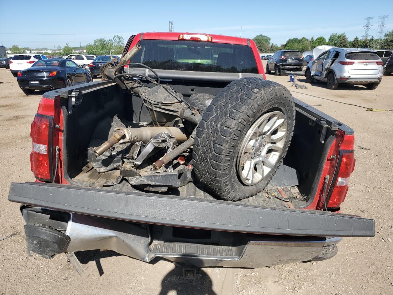 2015 GMC Sierra K1500 Sle VIN: 1GTV2UEC8FZ233011 Lot: 56189205