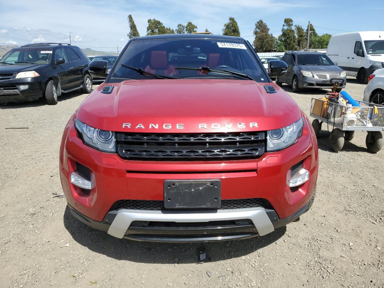 2012 Land Rover Range Rover Evoque Dynamic Premium VIN: SALVT1BG4CH000496 Lot: 57178375