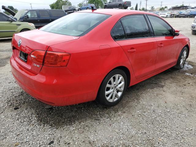  VOLKSWAGEN JETTA 2012 Czerwony