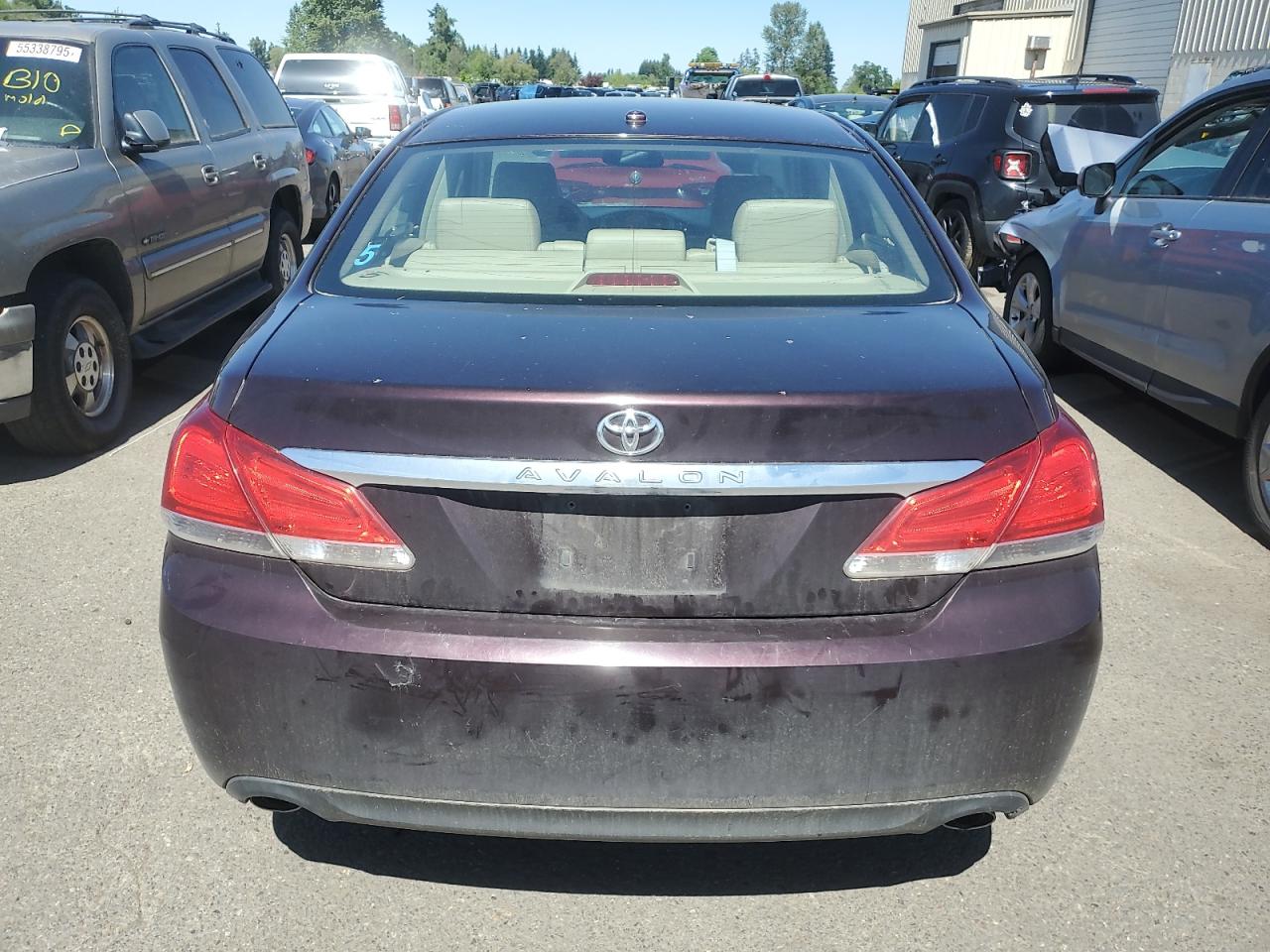 2011 Toyota Avalon Base VIN: 4T1BK3DB2BU423766 Lot: 55286865