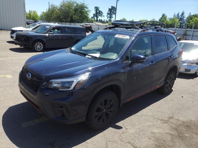  SUBARU FORESTER 2021 Синий