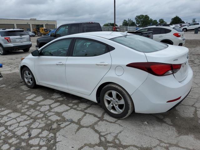  HYUNDAI ELANTRA 2015 Белый