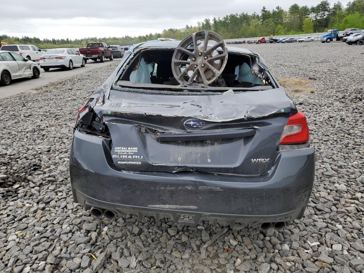 2018 Subaru Wrx Premium VIN: JF1VA1C64J9817452 Lot: 57071285