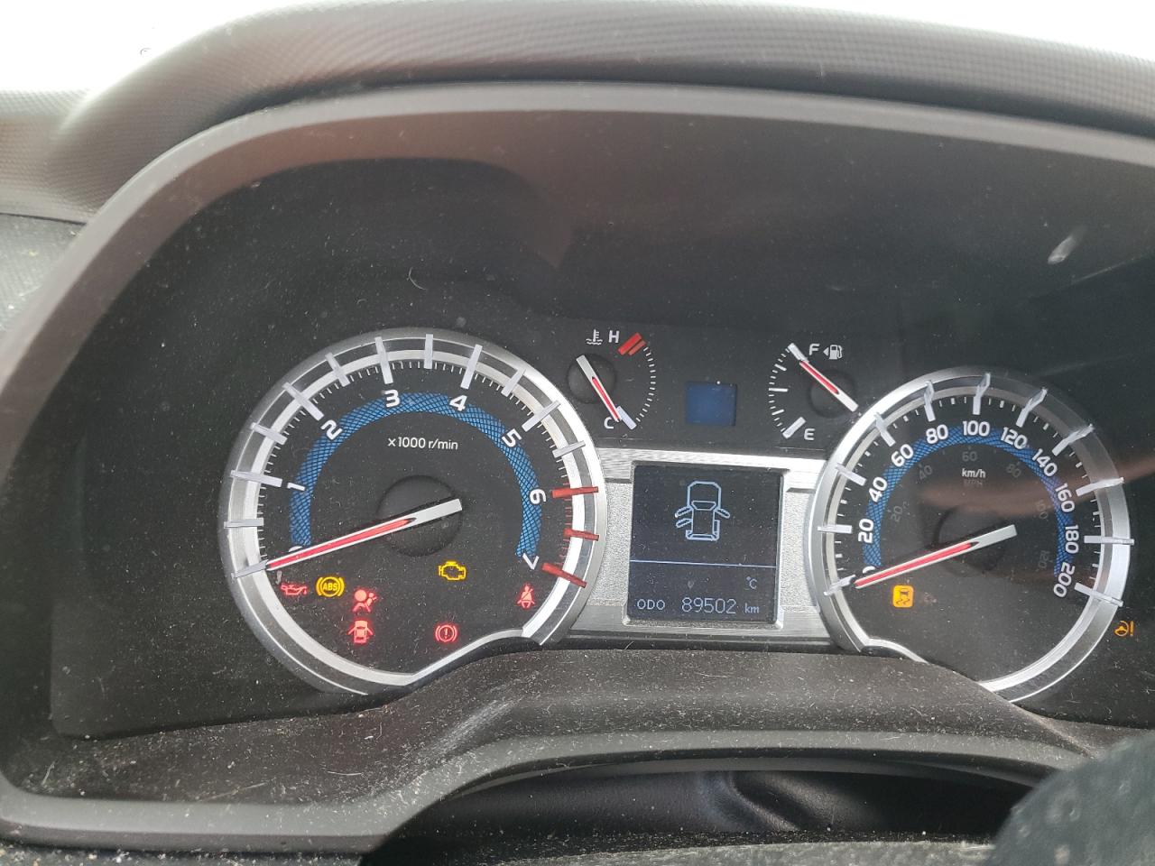 2019 Toyota 4Runner Sr5/Sr5 Premium VIN: JTEBU5JR2K5632815 Lot: 58356865