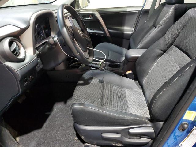  TOYOTA RAV4 2017 Синий