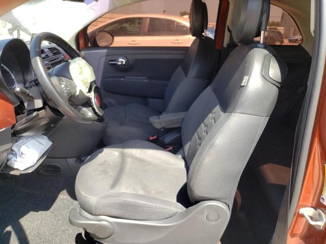 Hatchbacks FIAT 500 2012 Orange