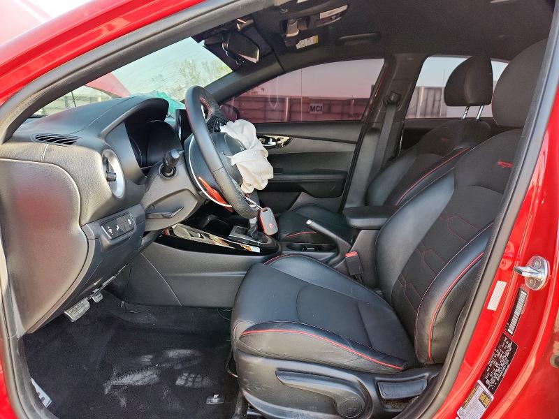  KIA FORTE 2022 Червоний