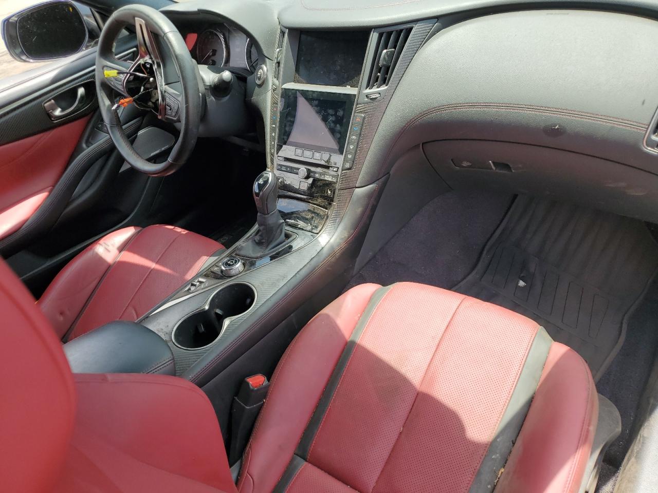 2021 Infiniti Q60 Red Sport 400 VIN: JN1FV7LL1MM560170 Lot: 58329605