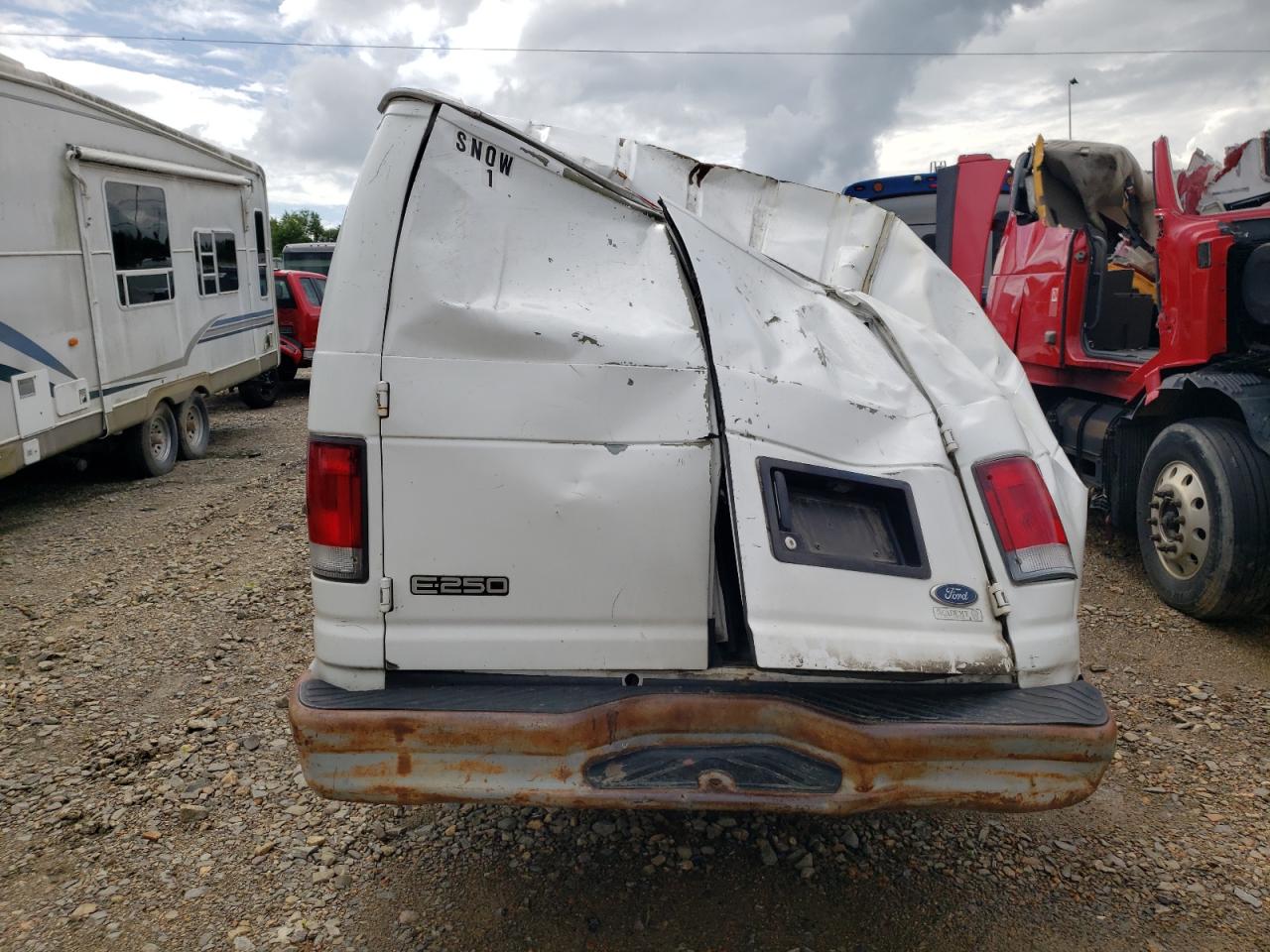 2001 Ford Econoline E250 Van VIN: 1FTNS24L91HA94754 Lot: 56848355