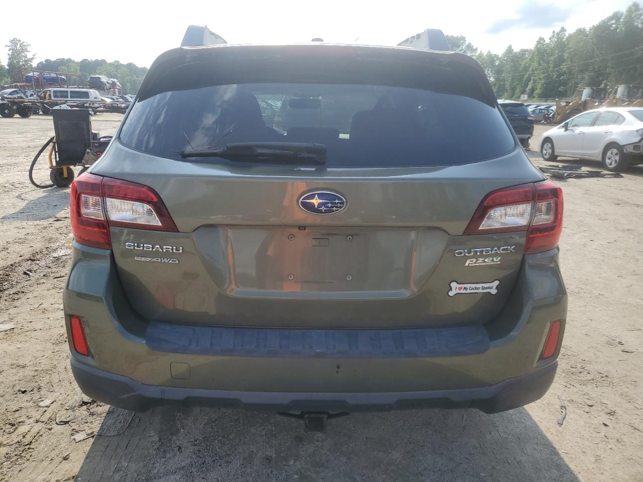 2015 Subaru Outback 2.5I Limited VIN: 4S4BSALC4F3202101 Lot: 57176715
