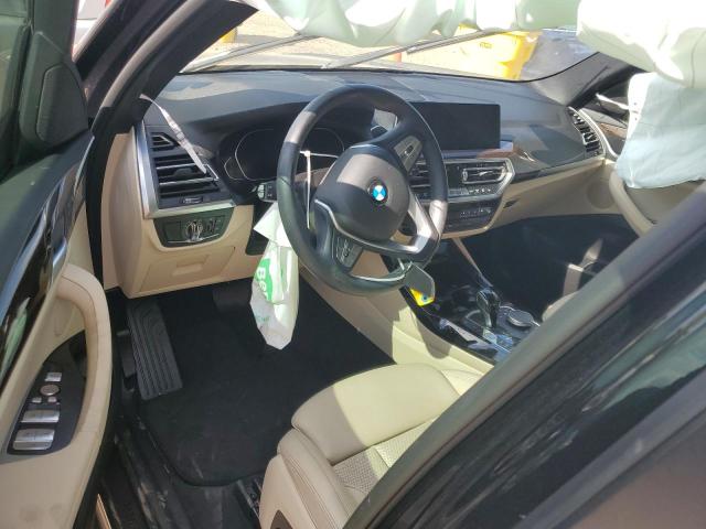  BMW X3 2022 Черный