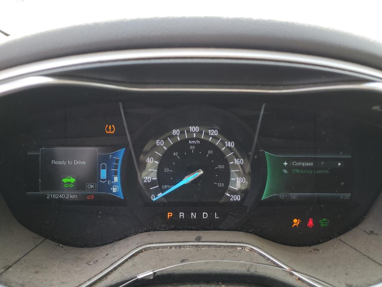 2015 Ford Fusion S Hybrid VIN: 3FA6P0UU2ER287423 Lot: 57178165