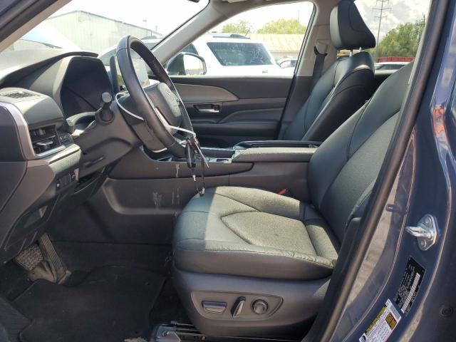  TOYOTA HIGHLANDER 2024 Granatowy