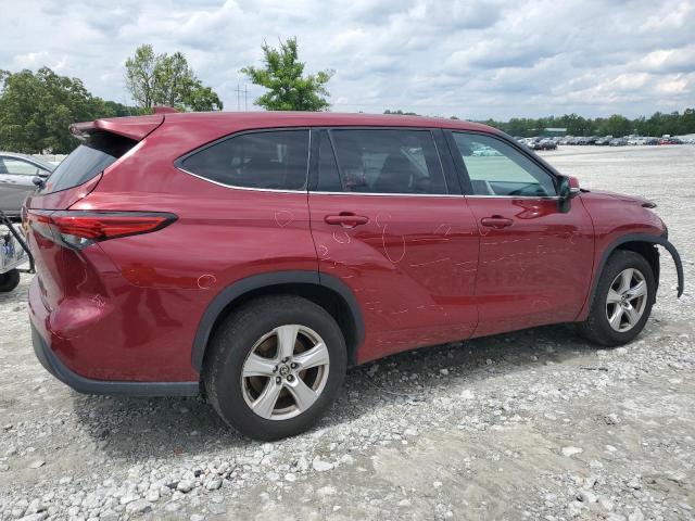  TOYOTA HIGHLANDER 2020 Red