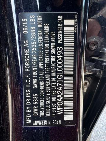 2016 PORSCHE PANAMERA 2