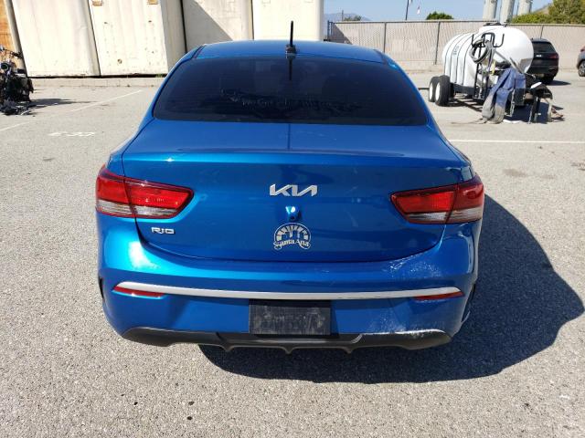  KIA RIO 2022 Синий