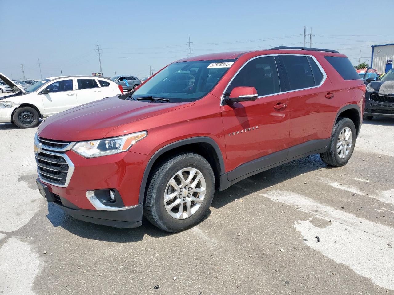 2019 Chevrolet Traverse Lt for Sale in Haslet, TX - Hail