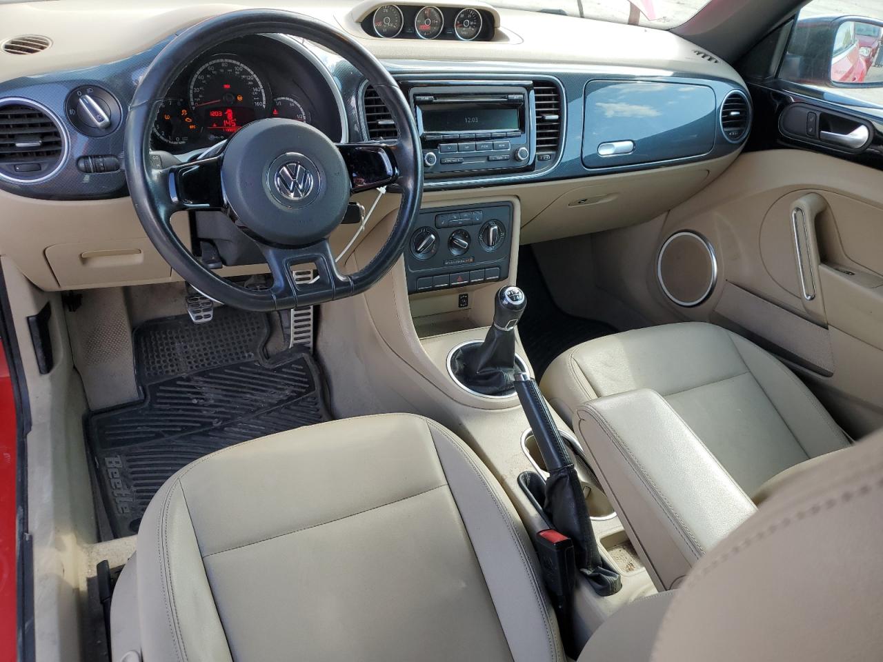 2013 Volkswagen Beetle Turbo VIN: 3VW8A7AT7DM817046 Lot: 57314405