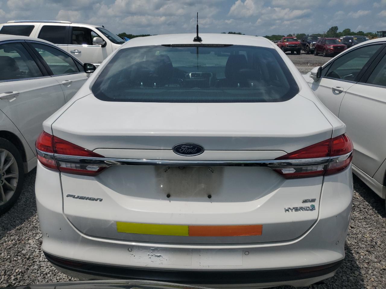 2018 Ford Fusion Se Hybrid VIN: 3FA6P0LU6JR171962 Lot: 54040395