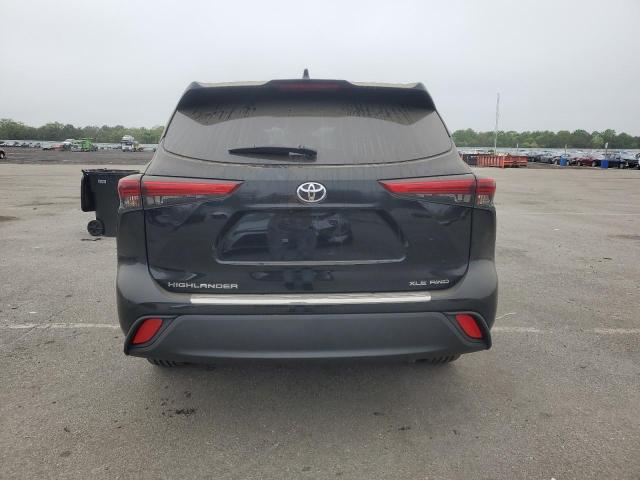  TOYOTA HIGHLANDER 2022 Czarny