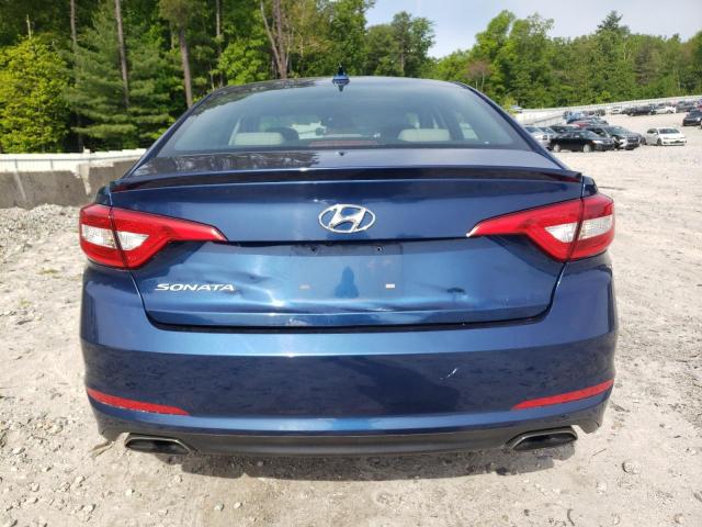  HYUNDAI SONATA 2017 Синий