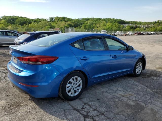  HYUNDAI ELANTRA 2018 Granatowy