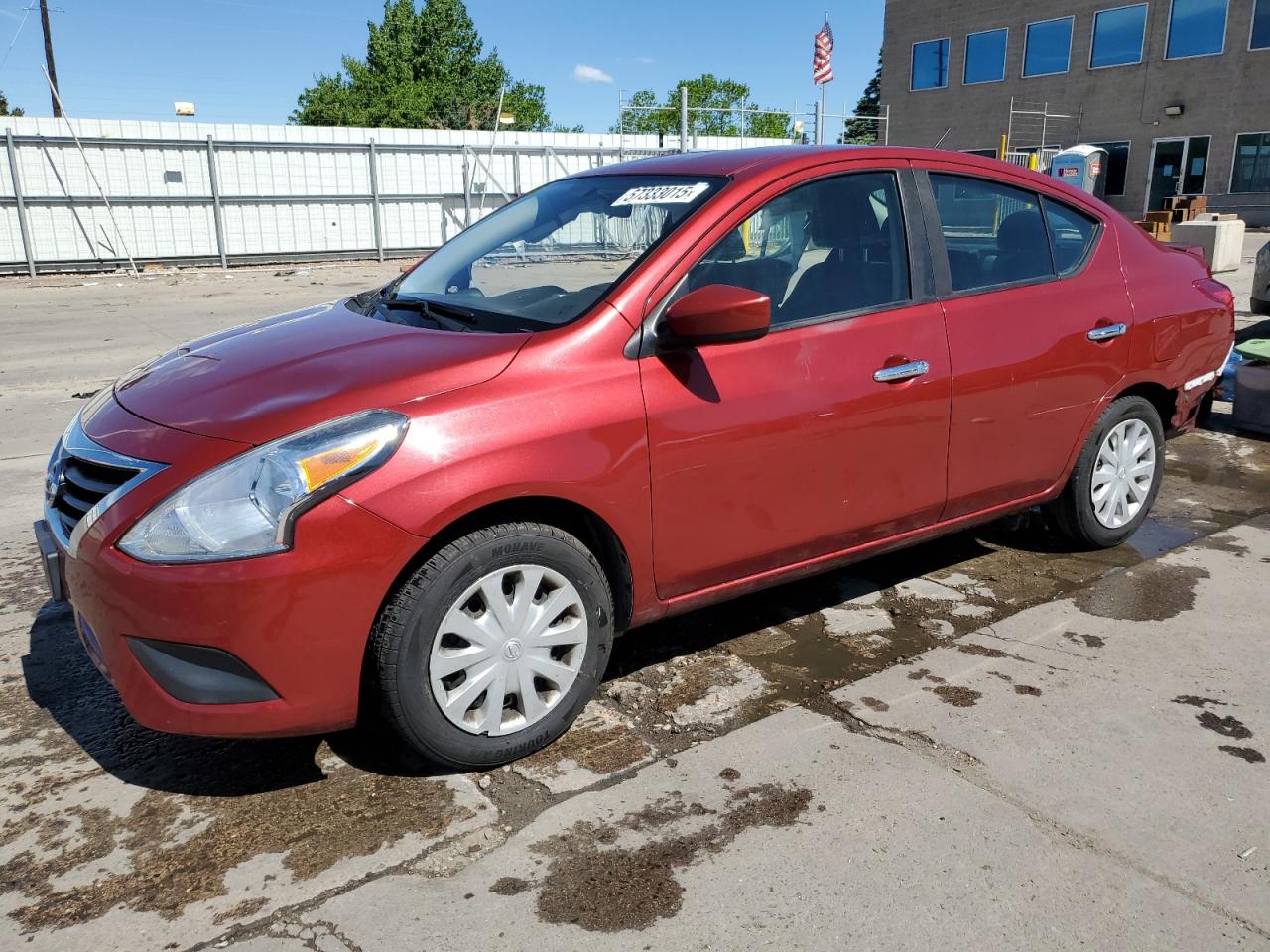 2018 Nissan Versa S de vânzare în Littleton, CO - Side