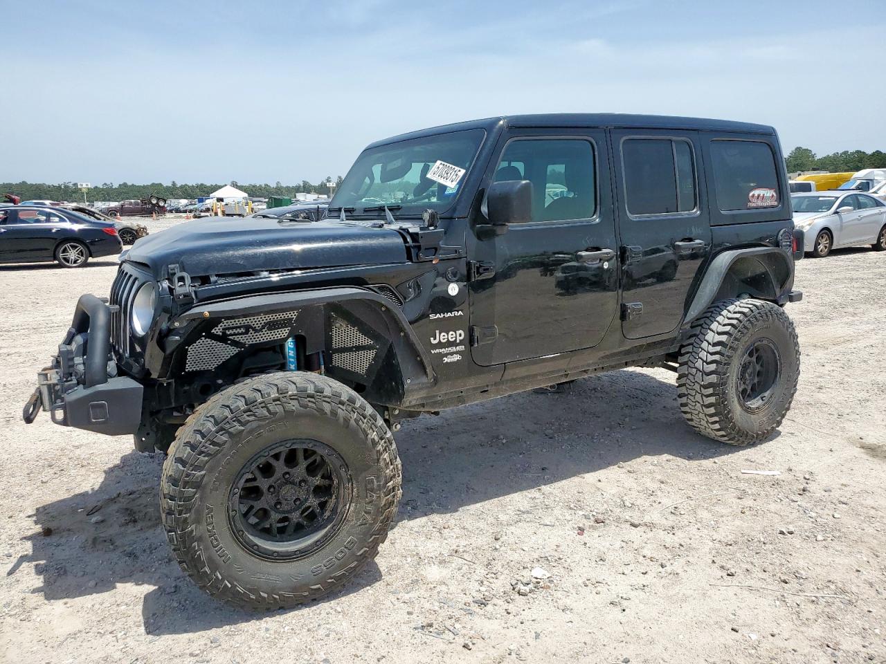 2020 Jeep Wrangler Unlimited Sahara for Sale in Houston, TX - Front End