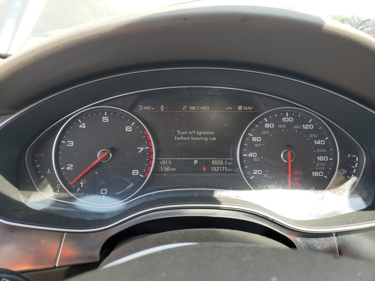 2014 Audi A7 Prestige VIN: WAU2GAFC1EN045791 Lot: 57011815
