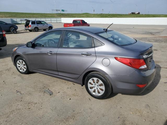  HYUNDAI ACCENT 2015 Сріблястий