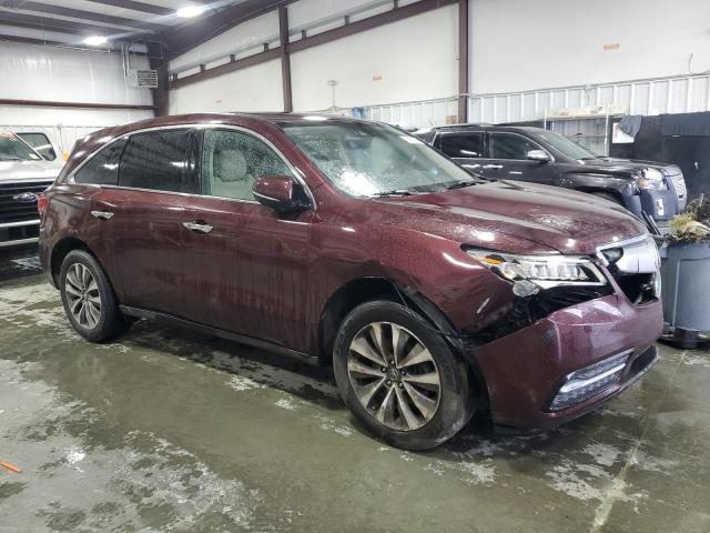 Parquets ACURA MDX 2016 Burgundy