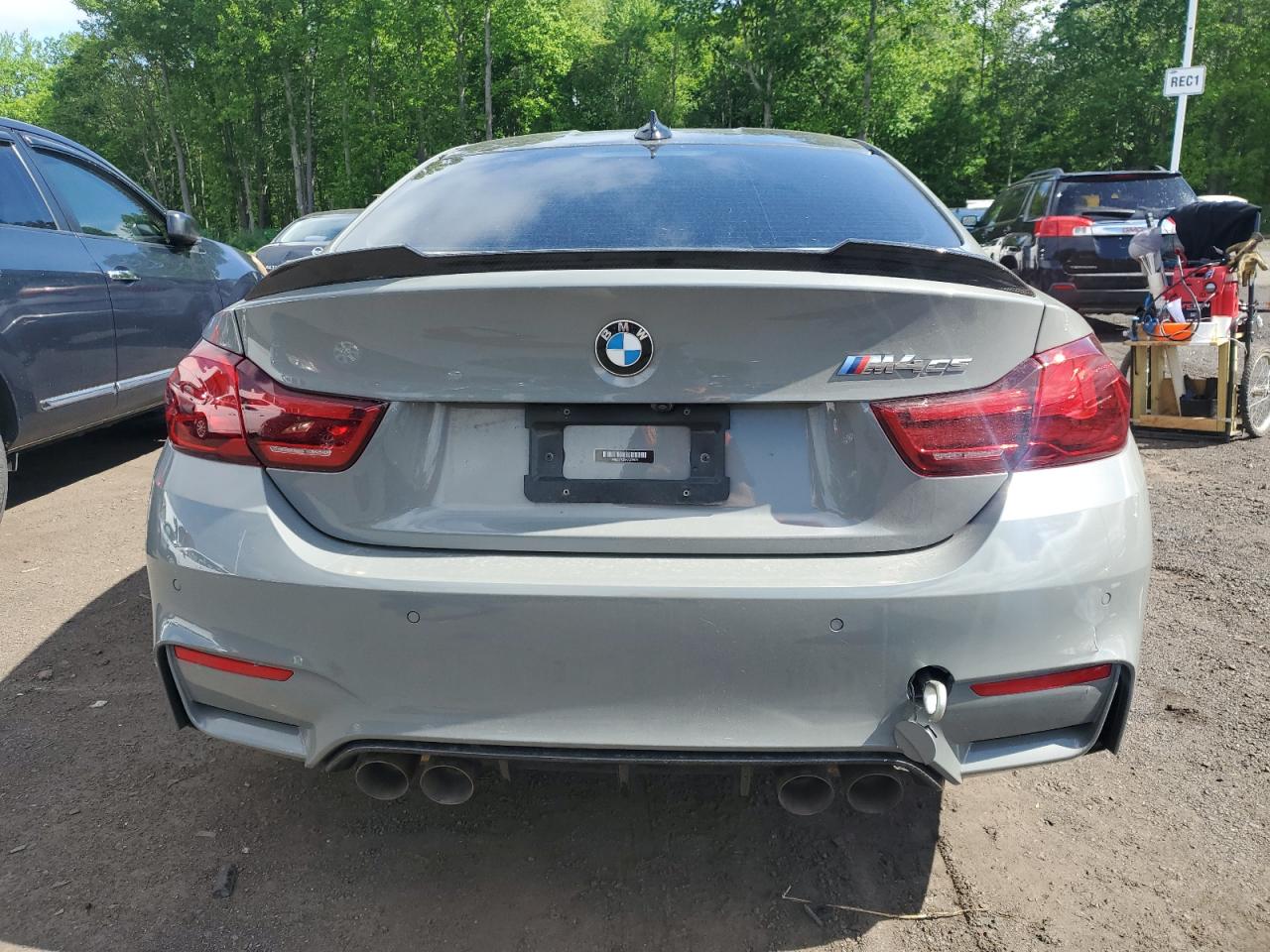 2019 BMW M4 Cs VIN: WBS3S7C50KAC09576 Lot: 56658415