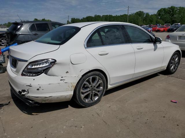  MERCEDES-BENZ C-CLASS 2018 Белы