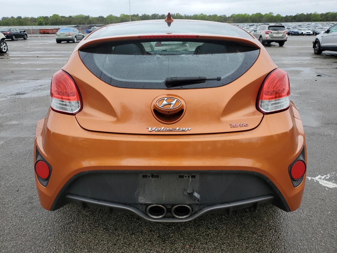 2015 Hyundai Veloster Turbo VIN: KMHTC6AE4FU232986 Lot: 55335565