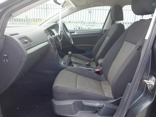 2013 VOLKSWAGEN GOLF S BLU