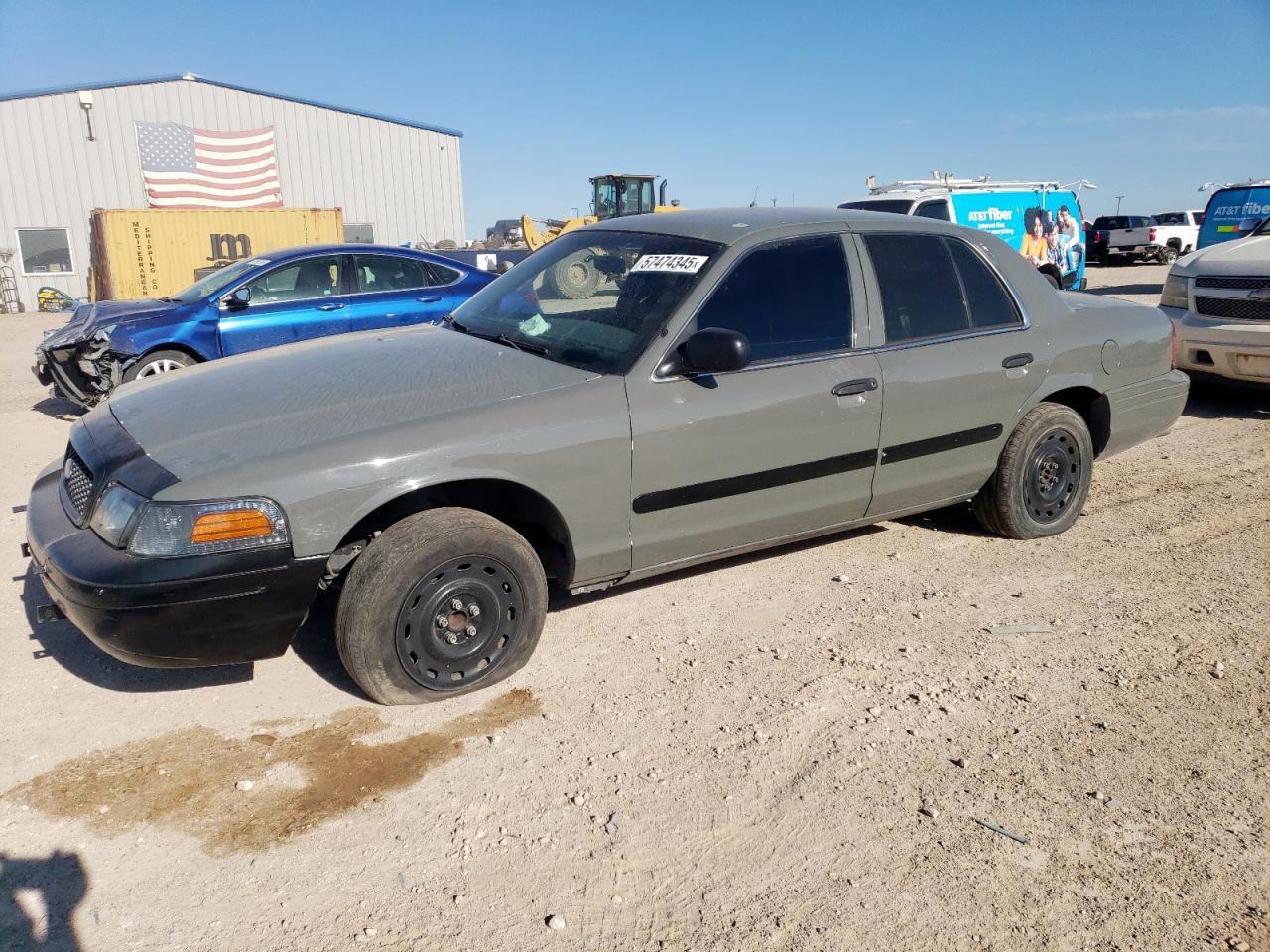2003 Ford Crown Victoria Police Interceptor for Sale in Amarillo, TX - Side