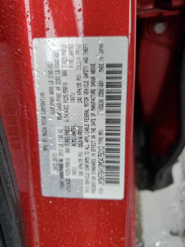 2021 Mazda Cx-5 Grand Touring Reserve VIN: JM3KFBAY2M0475010 Lot: 56257375