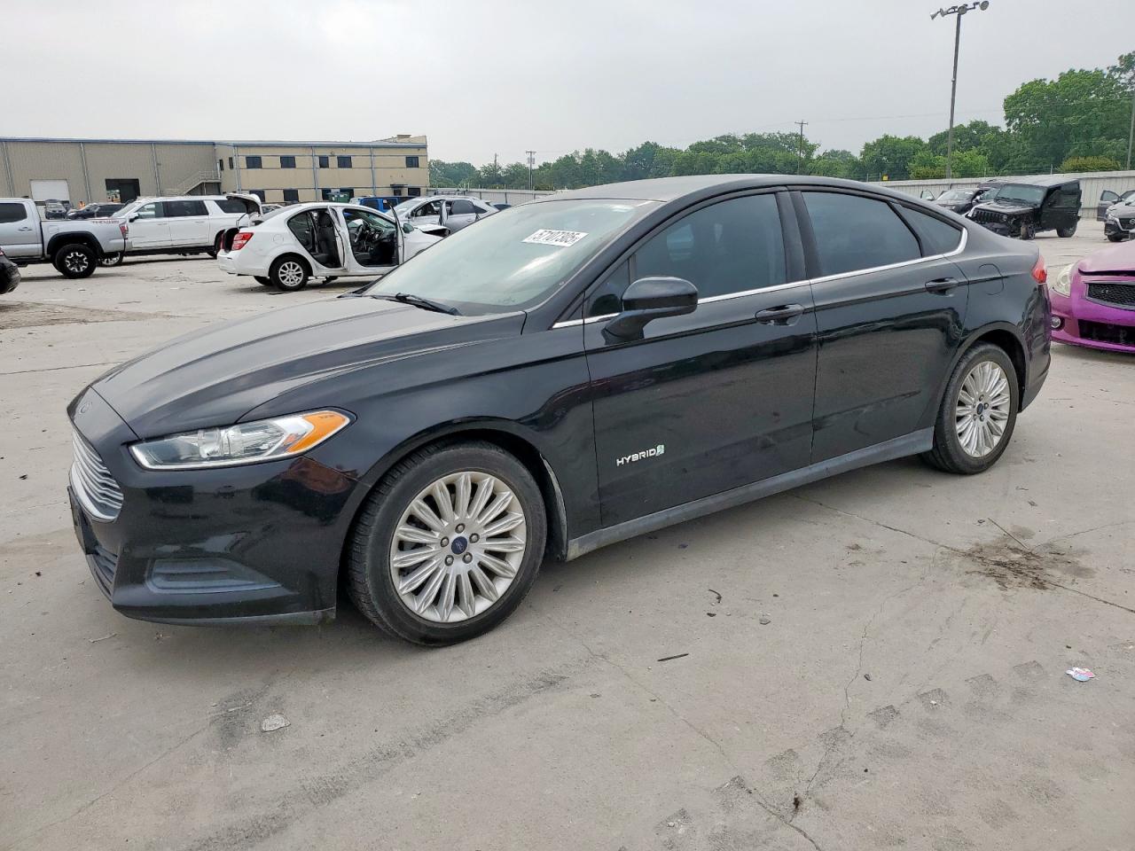 2016 Ford Fusion S Hybrid للبيع في Wilmer، TX - Front End