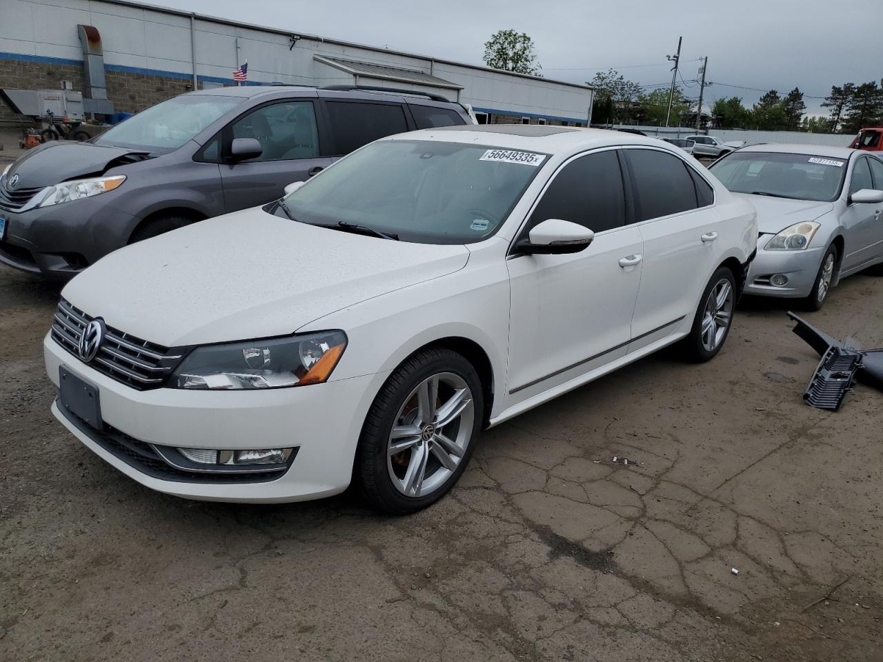 2012 Volkswagen Passat Se للبيع في New Britain، CT - Mechanical