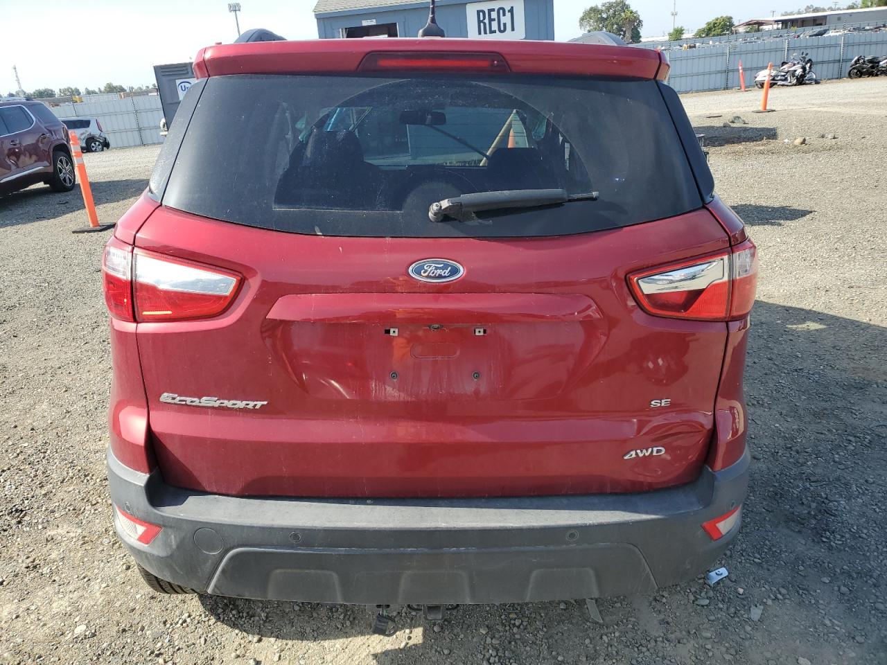 2018 Ford Ecosport Se VIN: MAJ6P1UL0JC249825 Lot: 56205255