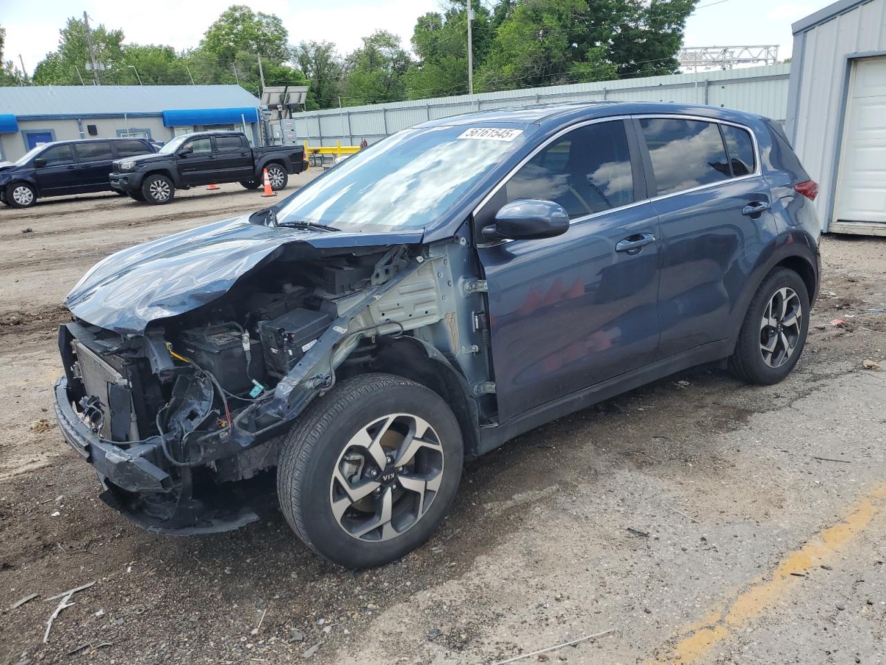 2021 Kia Sportage Lx продається в Wichita, KS - Front End