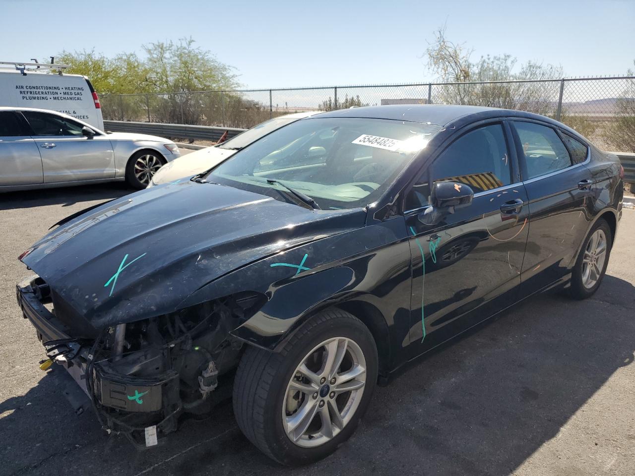 2018 Ford Fusion Se for Sale in North Las Vegas, NV - Front End