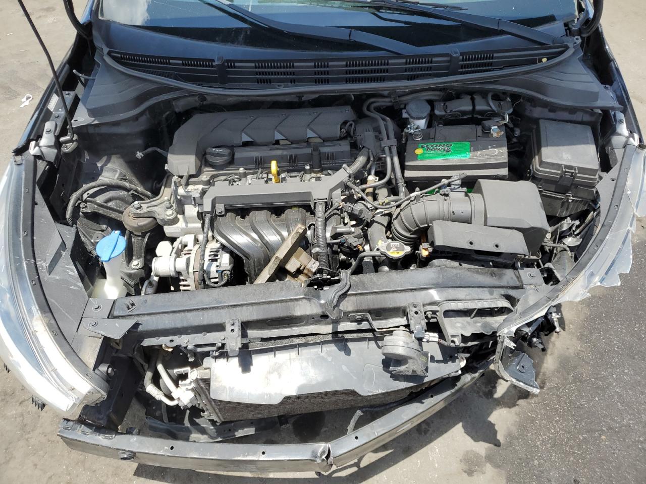 2020 Kia Rio Lx VIN: 3KPA24AD8LE321142 Lot: 58133365